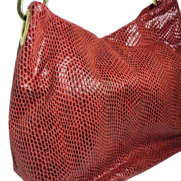 Womens Handbag Red Shoulder Strap Purse - Picture 1 of 6